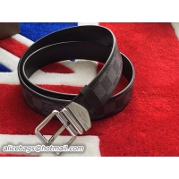 Luxury Discount Louis Vuitton Damier Graphite Canvas Belt LV2269