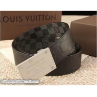 Grade  Louis Vuitton Width 40mm Neo Inventeur Reversible Belt M9234T Damier Graphite Canvas