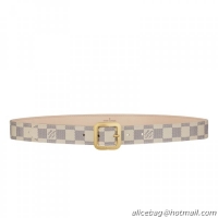 Buy Discount Louis Vuitton Tresor Damier Azur Belt M9730V