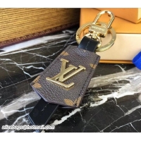 Popular Style Louis Vuitton LV Cloches-Cles Bag Charm And Key Holder Monogram Canvas Brown/Gold 825013