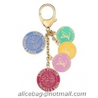 Louis Vuitton handbag globe charm key ring m6579