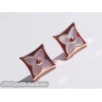 Discount Louis Vuitton Color Blossom Star Earrings 824015 Pink Gold