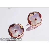 Charming Louis Vuitton Color Blossom Sun Earrings 824016 Pink Gold