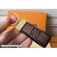 Discount Louis Vuitton Dragonne Key Holder Damier Ebene Canvas 825033