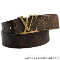 Louis Vuitton Monogram Belts 9638 Coffee