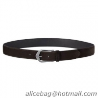 Louis Vuitton suede calf leather belt M6836S