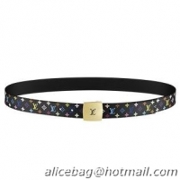 Louis Vuitton Monogram Multicolore Reversible Belt M6890U