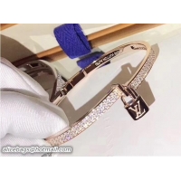 Discount Louis Vuitton Lockit Bracelet 30262 Pink Gold