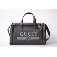 Trendy Design GUCCI GG Soho Leather Supreme Travelling bag 547837 black