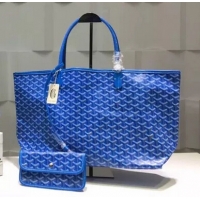 Hot Sell Goyard St Louis Tote GM 2376 Light Blue