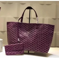 Unique Grade Goyard St Louis Tote GM 2376 Purple