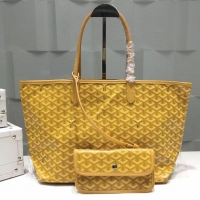 Traditional Discount Goyard Saint Louis Tote Bag PM 2376 Yellow