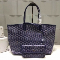 Grade Product Goyard Saint Louis Tote Bag PM 2376 Navy Blue