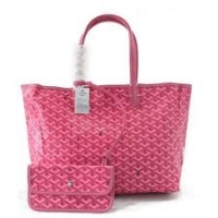 Fashionable Goyard Saint Louis Tote Bag PM 2376 Rose Red