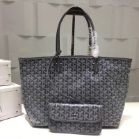 Low Cost Goyard Saint Louis Tote Bag PM 2376 Dark Grey