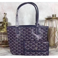 Cheapest Goyard St Louis Tote Bag Mini 2376 Navy Blue