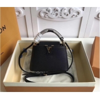 Good Quality Louis vuitton original CAPUCINES MINI N94047 black