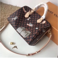 Charming Louis Vuitton SPEEDY 30 BANDOULIERE M44401 brown