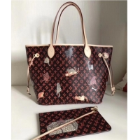 Well Crafted Louis Vuitton Original Monogram Canvas NEVERFULL MM M44441