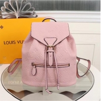 Top Design Louis Vuitton Monogram Empreinte Calf Leather Backpack M43431 pink