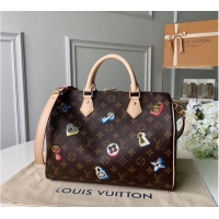 Charming Louis Vuitton Monogram Canvas SPEEDY BANDOULIERE 30 M44365