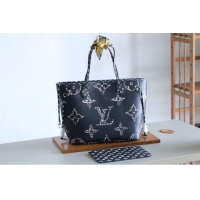 Promotion Louis Vuitton Original Monogram Canvas NEVERFULL M41177 black