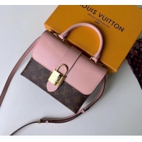 New Fashion Louis vuitton original LOCKY BB M44080 Rose Poudre