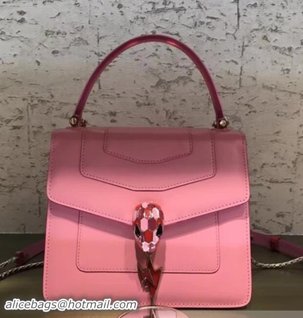 Shop Cheap Bvlgari Serpenti Forever Top Handle Bag 286633 Pink