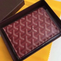 Grade Low Cost Goyard Passport Cover 020109 Burgundy