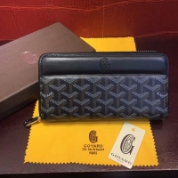 Hot Sell Goyard Zippy Wallet 020110 Black