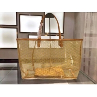 Top Quality Goyard St Transparent Tote GM 2377 Yellow