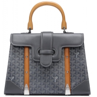 New Design Goyard Saigon Tote Bag GM 8941 Dark Grey