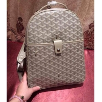 Classic New Fashion 2014 Goyard Backpack 8990 Beige