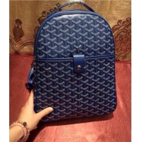 Good Product Newly Launched 2014 Goyard Backpack 8990 Blue