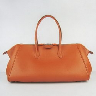 Hermes Jumbo Paris Bombay Bag Orange