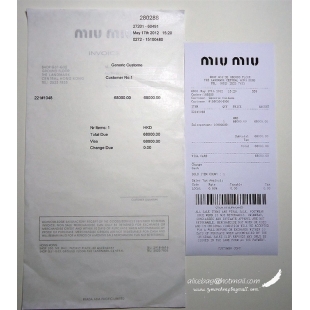 Other Brand Receipt