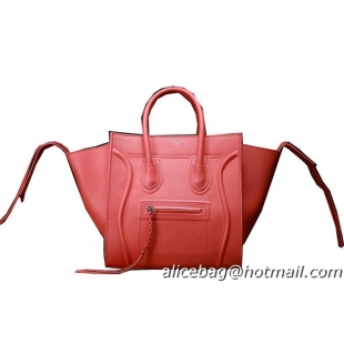 For Sale Celine Luggage Phantom Shopper Bags Original Leather 3341 Orange