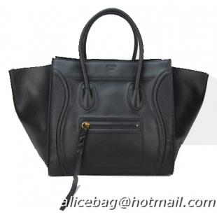 High Quality Celine Luggage Phantom Bags Original Leather C88033 Black