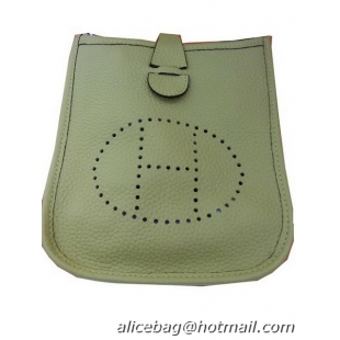 Modern Classic Hermes mini Evelyne Messenger Bag H1608S Light Green