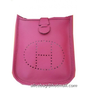 New Arrivals Hermes mini Evelyne Messenger Bag H1608S Rosy