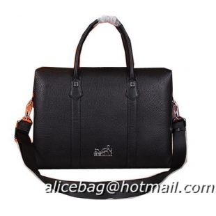 Hermes Briefcase Original Calf Leather HM2285 Black