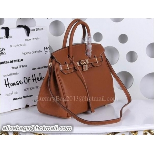 Lower Price Hermes Birkin 30CM Tote Bags Litchi Leather H30CT Wheat