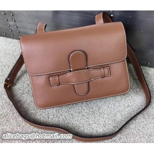 Famous Brand CELINE Symmetrical Bag in Original Leather C77423 Brown