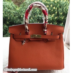 Top Quality Hermes Birkin 30CM Tote Bags Calfskin Leather BK30 Gold