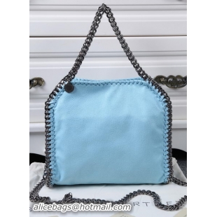 Stylish Stella McCartney Falabella Small Bag SM886 Light Blue