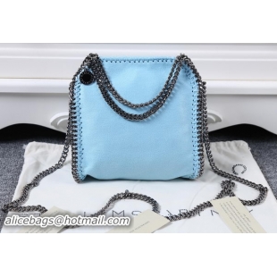 Traditional Discount Stella McCartney Falabella Denim Bag SMC895 Light Blue