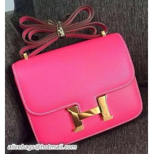 Expensive Hermes Constance Bag Calfskin Leather H9999 Rose