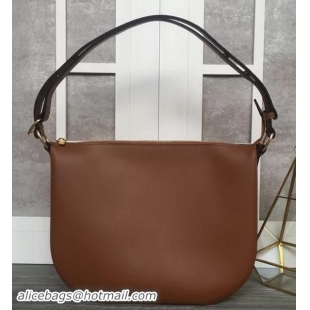 Classic CELINE Medium Saddle Bag in Original Leather C28835 Brown