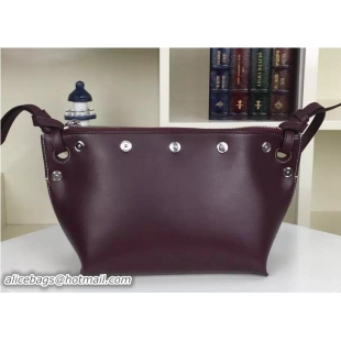 Good Product Celine Natural Calfskin Small Sailor Bag With Studs 703087 Burgundy