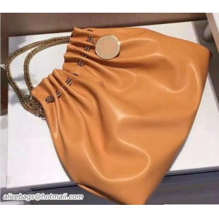 Duplicate Stella McCartney Nappa Noma Shoulder Bag Fall Winter M52903 Apricot